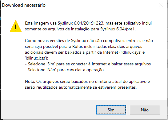 Download Necessário